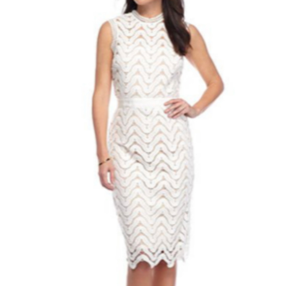 Alison Andrews Dresses & Skirts - Alison Andrews Lace Midi Sheath Dress